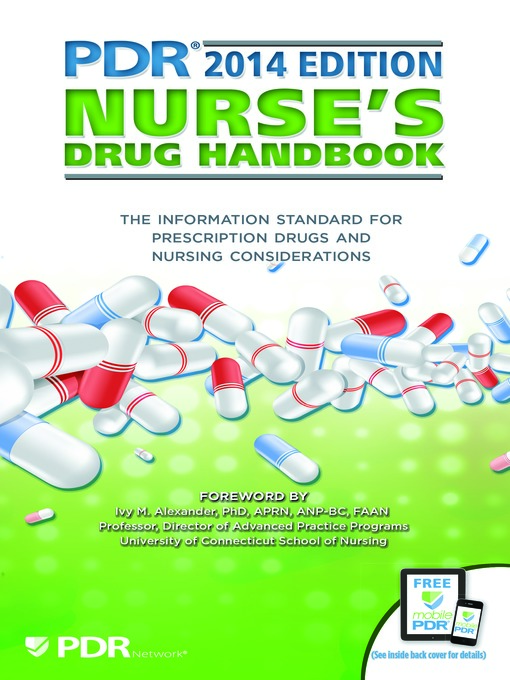 Title details for PDR Nurse's Drug Handbook by PDR Staff - Available